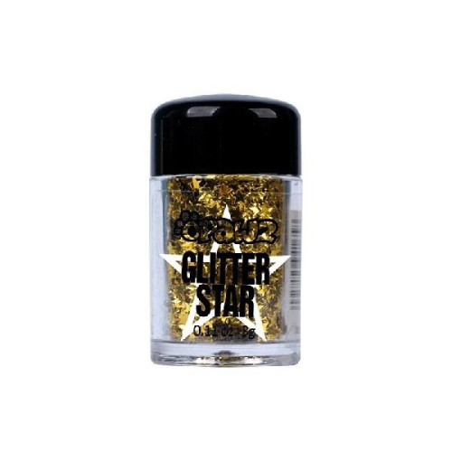 Порошок-блискітки для вовни Opawz з зірками Glitter Star Gold 3 мл