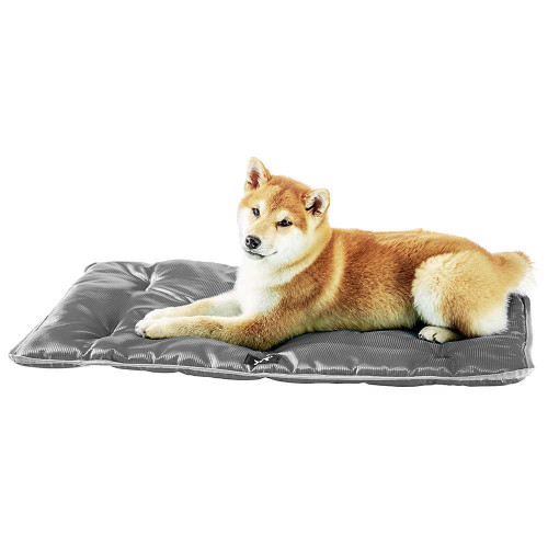 Водоотталкивающая подушка Ferplast Jolly 65 Cushion Grey для собак, сіра, 65×48 см