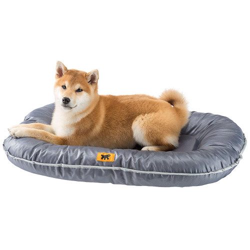 Подушка з бортиками Ferplast Oscar 100 Cushion Grey для собак, міцна тканина, сіра, 100×70×12 см