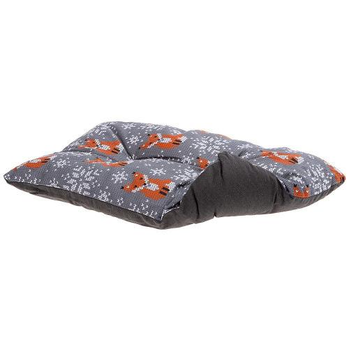 Лежак Ferplast Coccolo 60 Teddy-Fox для собак і котів, 66×50×20 см
