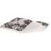 Лежак Ferplast Coccolo 80 Map Blue-Grey для собак і котів, 78×56×22 см