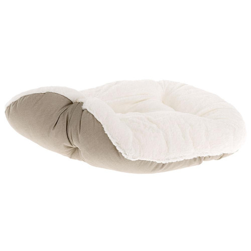 Лежак Ferplast Dandy F 95 для собак і котів, з штучним хутром, 95×60×23 см