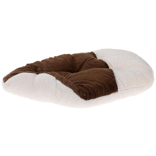 Хутряна подушка Ferplast Relax 45/2 Soft Brown для котів і собак, коричнева, 43×30 см