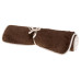 Двосторонній хутряний килим Ferplast Nanna 70 Soft Blanket Brown для собак і котів, коричневий, 57×38 см