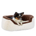 Ліжко Ferplast Nido 80 Bedding Soft Brown для собак і котів, коричневий, 80×55×20 см