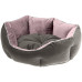 Оксамитовий диван Ferplast Queen 45 Pruple-Grey для котів і собак, 44×40×16 см
