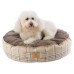 Двостороння подушка Ferplast Livingston 60 Cushion Brown для котів і собак, 60×15 см