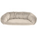 Диван з додатковою зоною відпочинку Ferplast Dundee Bedding Beige для собак, 65×85×17 см