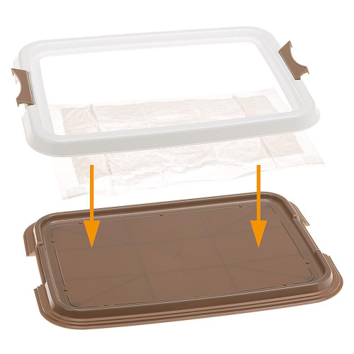 Лоток Hygienic Pad Tray Small для гігіенічекіх пелюшок, 49x36x3 см