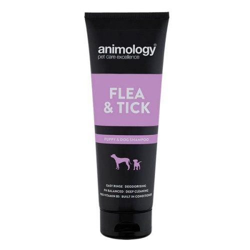 Шампунь ANIMOLOGY FLEA & TICK від бліх і кліщів 250 мл.