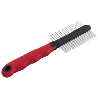 Ferplast GRO 5864 гребінець для кішок і собак з зубами з хрому, 20,3x1,6x6,4 см Ferplast GRO 5864 гребінець для кішок і собак з зубами з хрому, 20,3x1,6x6,4 см