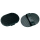 Ferplast GRO 5932 гумова щітка для собак, 13,5x9 см