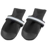 Захисне взуття Ferplast Protective Shoes Black для собак, розмір L, чорна, 8×9×10 см Захисне взуття Ferplast Protective Shoes Black для собак, розмір L, чорна, 8×9×10 см