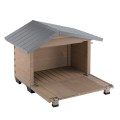 Дерев'яна будка Ferplast Canada 4 для собак, 110x69,5x78 см