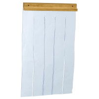 Шторка для будки Ferplast Door For Kennel Domus Maxi, прозора, 40,5x69 см Шторка для будки Ferplast Door For Kennel Domus Maxi, прозора, 40,5x69 см