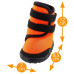 Захисне взуття Ferplast Trekking Shoes для собак, розмір L, помаранчева, 7×8.5×12см