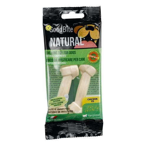 Жувальна іграшка Ferplast GoodBite Natural BAG Chicken XS для собак, 15 г