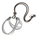 Ferplast Agila 1 Harness White ергономічна шлейки для собак з еластичним шнуром, 26x38 см