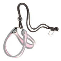 Ferplast Agila 1 Harness Pink ергономічна шлейки для собак з еластичним шнуром, 26x38 см