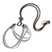 Ferplast Agila 2 Harness White ергономічна шлейки для собак з еластичним шнуром, 32x50 см