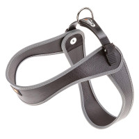 Ferplast Agila 7 Harness Black ергономічна шлейки для собак з системою мікрорегулюванням, 63x71 см
