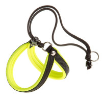 Ferplast Agila Fluo 4 Yellow ергономічна шлейки для собак, жовта, 44x52 см