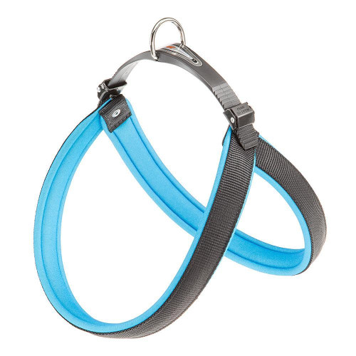 Ергономічна шлейки Ferplast Agila Fluo 6 Blue для собак, 57x65 см