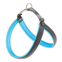 Ергономічна шлейки Ferplast Agila Fluo 9 Blue для собак, 77x85 см