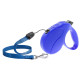Поводок-рулетка для собак до 50 кг Ferplast Amigo Easy L Cord Blue cо шнуром, синій, 5 м