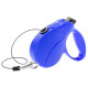 Поводок-рулетка для собак до 12 кг Ferplast Amigo Easy Mini Cord Blue cо шнуром, синій, 3 м