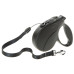 Поводок-рулетка для собак до 15 кг Ferplast Amigo Easy S Cord Nero cо шнуром, чорний, 5 м