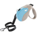 Поводок-рулетка Ferplast Amigo L Cord Beige-Blue Lead для собак c тонким шнуром, 16x3,8x15 см