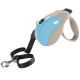 Поводок-рулетка Ferplast Amigo L Cord Beige-Blue Lead для собак c тонким шнуром, 16x3,8x15 см