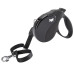 Поводок-рулетка Ferplast Amigo L Cord Black Lead для собак c тонким шнуром, 16x3,8x15 см