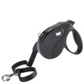 Поводок-рулетка Ferplast Amigo Long Cord Black для собак cо шнуром, 15x3,6x14 см
