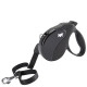 Поводок-рулетка Ferplast Amigo Long Cord Black для собак cо шнуром, 15x3,6x14 см