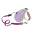Поводок-рулетка Ferplast Amigo S Cord Beige-Purple Lead для собак cо шнуром, бежево-фіолетовий, 14x3,6x12 см