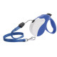 Поводок-рулетка Ferplast Amigo S Cord Blue-White Lead для собак cо шнуром, біло-синій, 14x3,6x12 см
