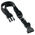 Нейлоновий нашийник Ferplast Club C10 / 25 Colours Black для собак, чорний, 19x25 см