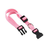 Нейлоновий нашийник Ferplast Club C20 / 56 Colours Pink для собак, рожевий, 36x56 см