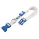 Нейлоновий нашийник Ferplast Club C25 / 70 Colours White для собак, білий, 45x70 см