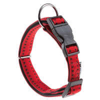 Нейлоновий нашийник Ferplast CricketC25 / 70 Red для собак, червоний, A: 48x70 см