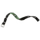 Нейлоновий нашийник Ferplast Daytona Fanasy C25 / 53 Black для собак, чорний, A: 45x53 см, B: 25 мм