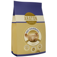 Сухий корм Araton Adult No Hairball для котів для усунення болю в кишечнику вагою від 1 до 8 кг, 15 кг