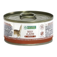 Консерва Natures Protection Adult Beef & Lamb для дорослих котів, 100 г Консерва Natures Protection Adult Beef & Lamb для дорослих котів, 100 г