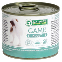 Консерва Natures Protection Adult Game для дорослих собак, 200 г Консерва Natures Protection Adult Game для дорослих собак, 200 г