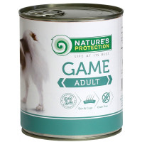 Консерва Natures Protection Adult Game для дорослих собак, 800 г Консерва Natures Protection Adult Game для дорослих собак, 800 г