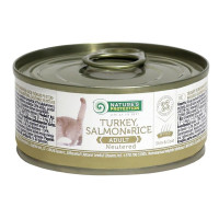 Консерва Natures Protection Neutered Turkey, Salmon & Rice для стерилізованих котів, 100 г Консерва Natures Protection Neutered Turkey, Salmon & Rice для стерилізованих котів, 100 г