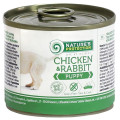Консерва Natures Protection Puppy chicken & rabbit для цуценят, 200 г