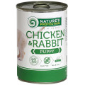 Консерва Natures Protection Puppy chicken & rabbit для цуценят, 400 г